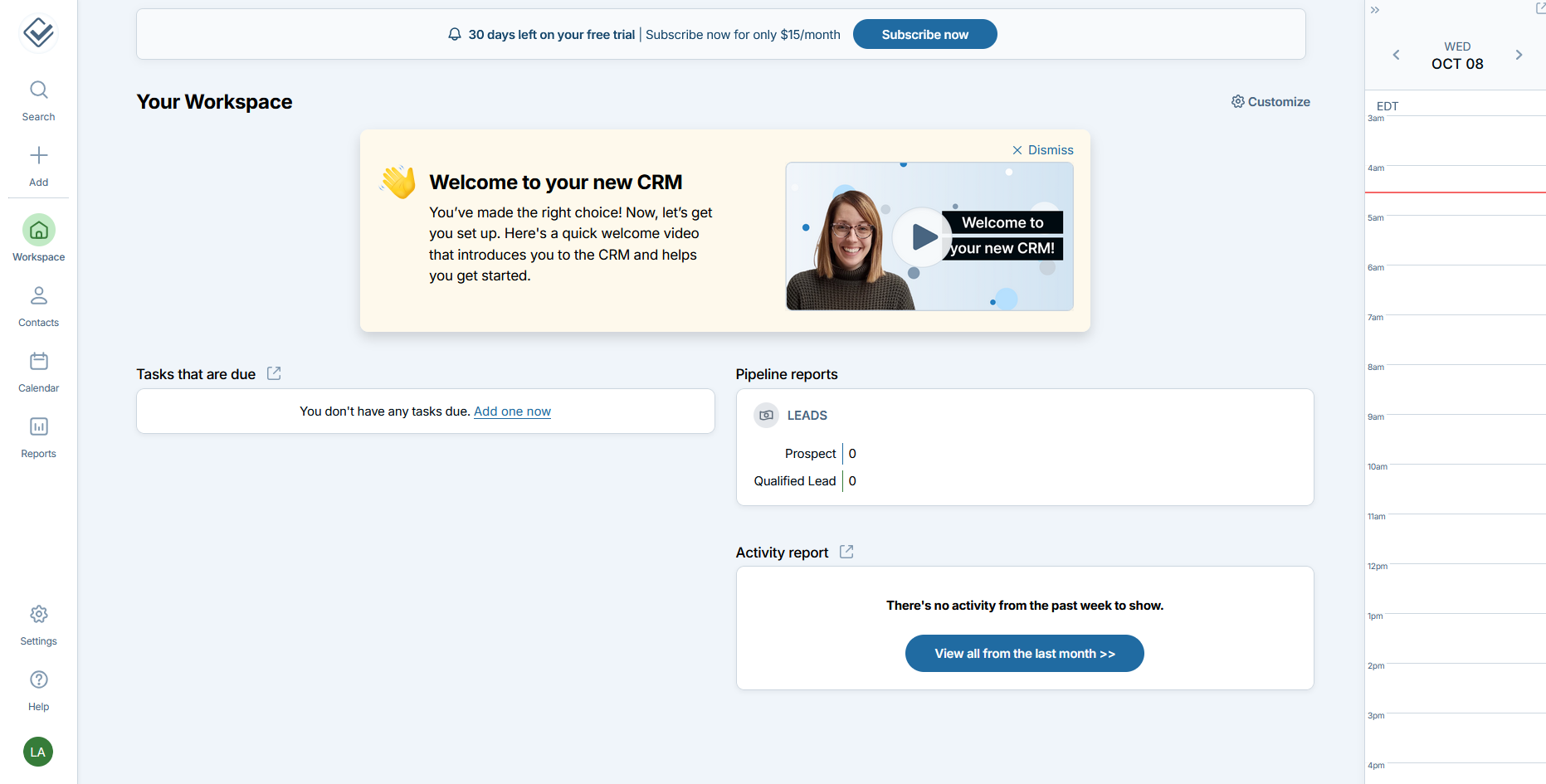 CRM System (Less Annoying)